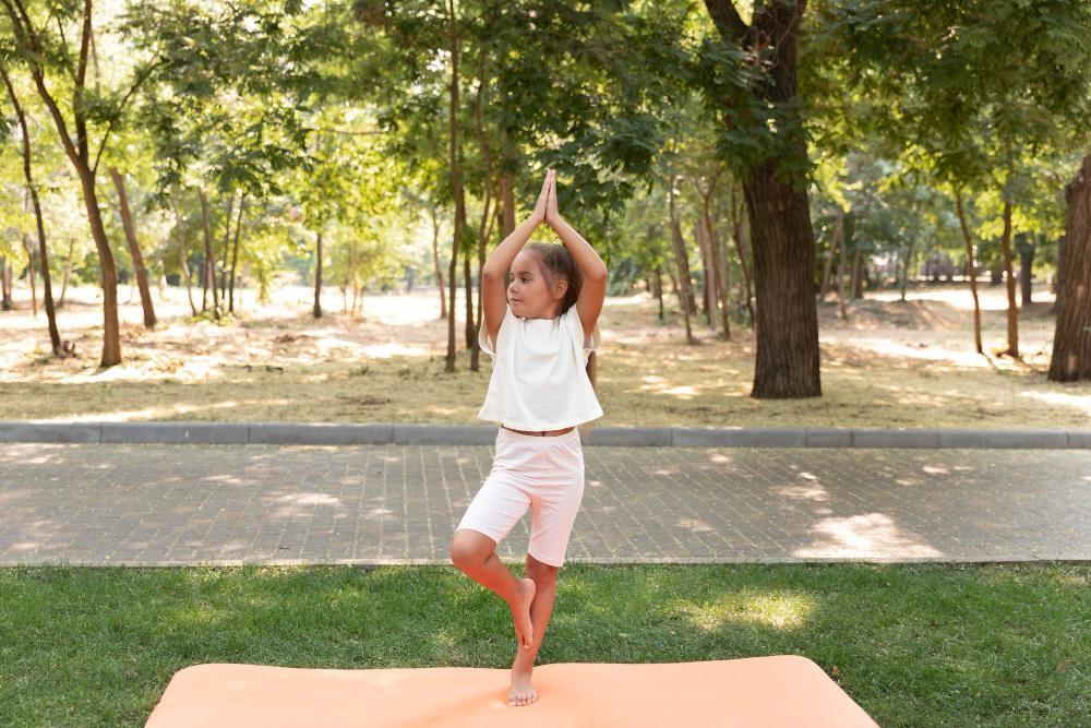 Girl representing summer sports programs for kids