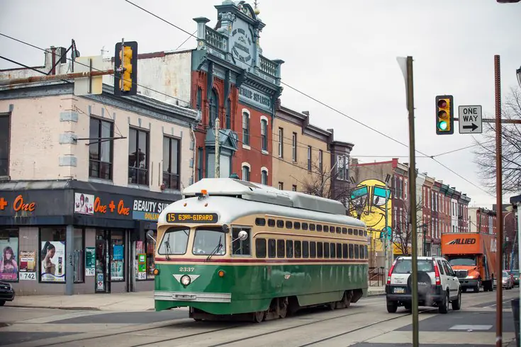 brewerytown train and street